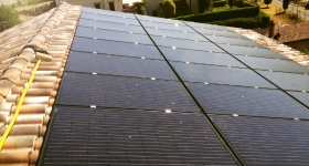 impianto fotovoltaico a Magione - Perugia