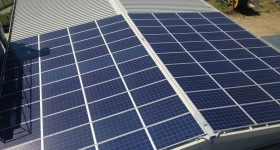 impianto fotovoltaico installato in loc. Pianello (PG), sviluppa 20 kWp