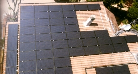 Impianto fotovoltaico installato in loc. Sole Pineta - Magione (PG)